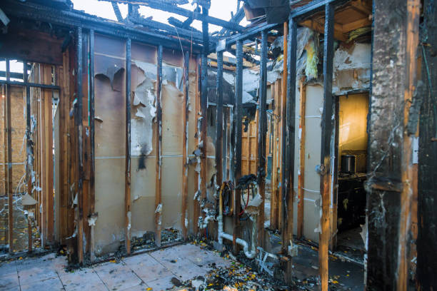 Professional Fire Damage Removal technician working in Lake Caroline, VA